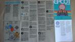 plan "epcot center Orlando disney world usa" in het frans, Verzamelen, Ophalen of Verzenden, Nieuw, Plaatje of Poster