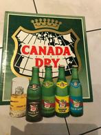 Karton Canada Dry België 1983, Verzamelen, Merken en Reclamevoorwerpen, Reclamebord, Gebruikt, Ophalen of Verzenden