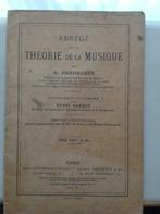 Abrege De La Théorie De La Musique - DANHAUSER, Enlèvement ou Envoi