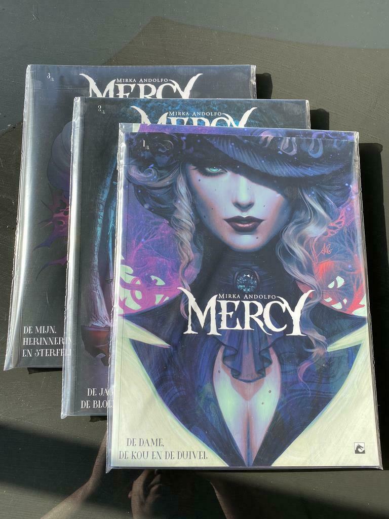 Mercy De Dame / De Jagers / De Mijn Mirka Andolfo 3 delen, Mirka, Complete serie of reeks, Europa, Nieuw