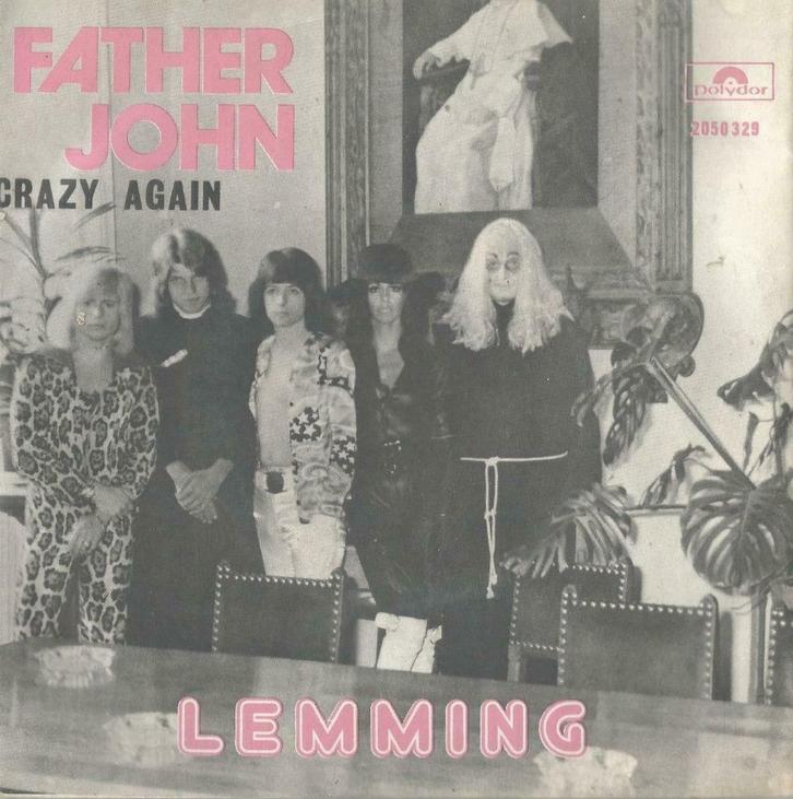 Lemming – Father John / Crazy again - Single, Cd's en Dvd's, Vinyl Singles, Gebruikt, Single, Pop, 7 inch, Ophalen of Verzenden