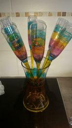 set glazen / champagnehuis van de wereld, Glas, Overige stijlen, Glas of Glazen, Gebruikt