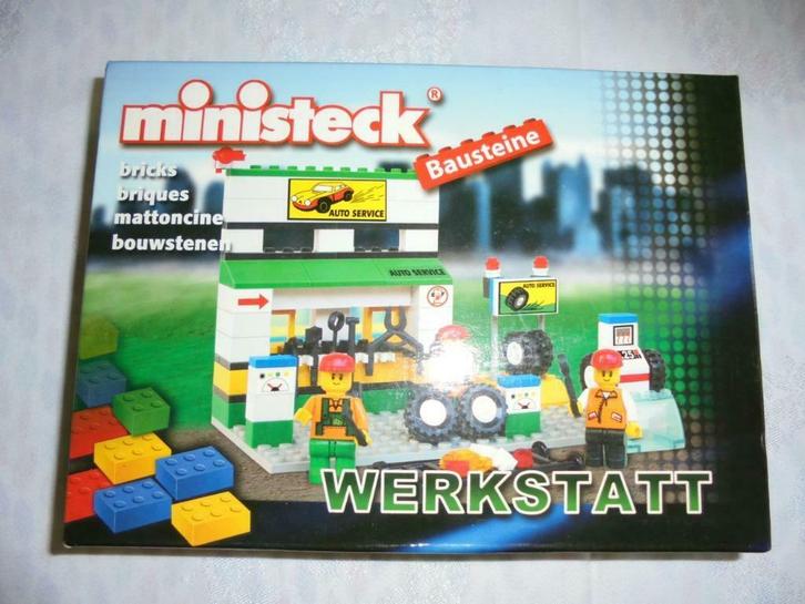 LEGO 100%  compatibel * MINISTECK * : garage *NEW* SEALED*, Kinderen en Baby's, Speelgoed | Bouwstenen, Nieuw, Overige merken