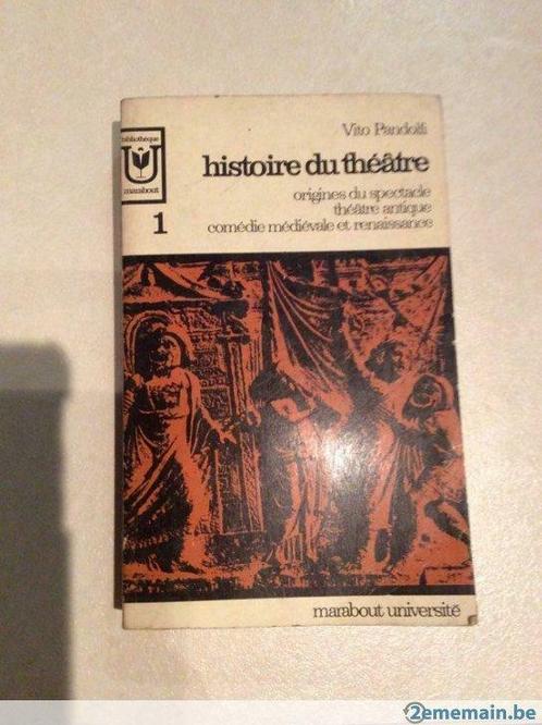 Vito pandolfi " histoire de théâtre", Livres, Art & Culture | Danse & Théâtre, Utilisé, Enlèvement ou Envoi
