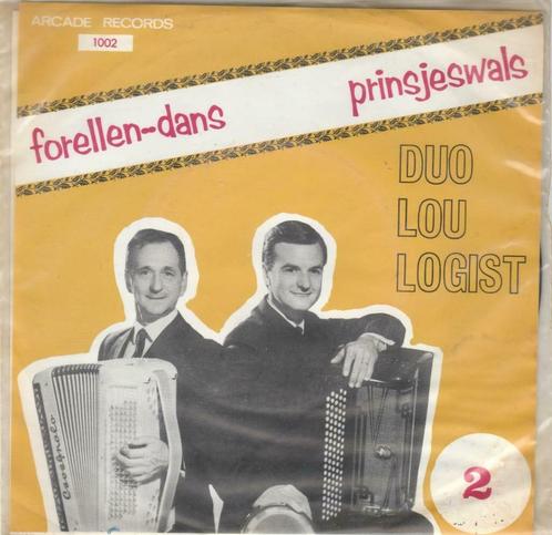 45T: Duo Lou Logist: Forellen-dans, Cd's en Dvd's, Vinyl | Overige Vinyl, Overige formaten, Ophalen of Verzenden