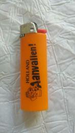 Briquet Aansteker BIC 1980-90 orange vide Holland Aanvallen, Gebruikt, Ophalen of Verzenden, Aansteker