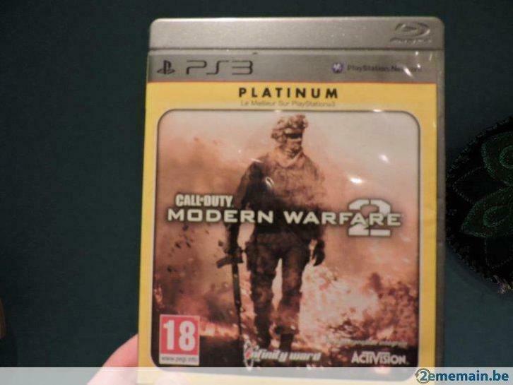 Jeu PS3 Call of Duty: Modern Warfare 2 Platinum FR, complet, Games en Spelcomputers, Games | Sony PlayStation 3, Gebruikt