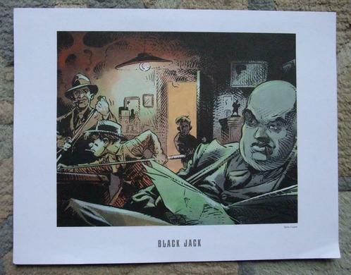 Ex-libris BD: Black Jack - Steve Cuzor - Casterman 2000, Collections, Personnages de BD, Neuf, Enlèvement ou Envoi