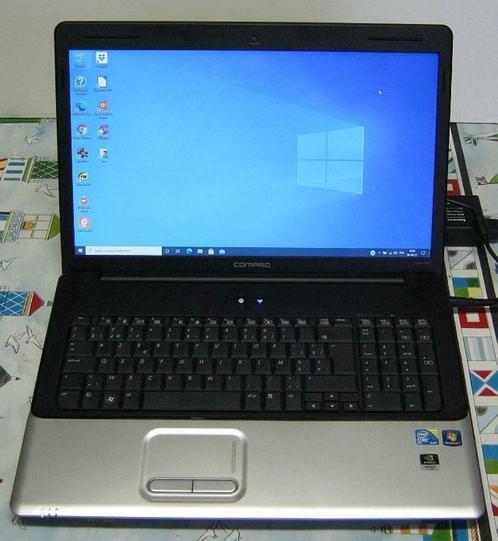 HP Compaq Presario CQ71 - Windows 10 17'', Computers en Software, Windows Laptops, Gebruikt, 2 tot 3 Ghz, 4 GB, Azerty, Ophalen of Verzenden