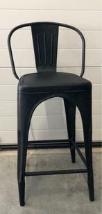 Stoere Industriële Barkruk Café, z-h 65cm, Huis en Inrichting, 5 krukken of meer, Met voetsteun, 60 tot 90 cm, Nieuw