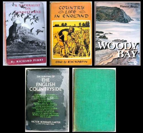 Verzameling VIJF (5) boeken over Engelse Platteland & Natuur, Boeken, Natuur, Gelezen, Natuur algemeen, Ophalen of Verzenden