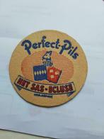 oude bierkaartje : Perfect Pils  Het Sas Ecluse, Verzamelen, Ophalen of Verzenden