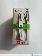 tirette fermeture éclair détachable 50 cm double curseur Opt, Hobby & Loisirs créatifs, Enlèvement ou Envoi, Neuf