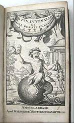 Juvenalis 1735 Met gravure Waesberge Wetstenium & Smith, Ophalen of Verzenden