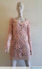 Twin Set,Simona Barbieri tuniek/jurk 36/38  met Top Only, Kleding | Dames, Jurken, Twin Set, Ophalen of Verzenden, Roze, Maat 36 (S)
