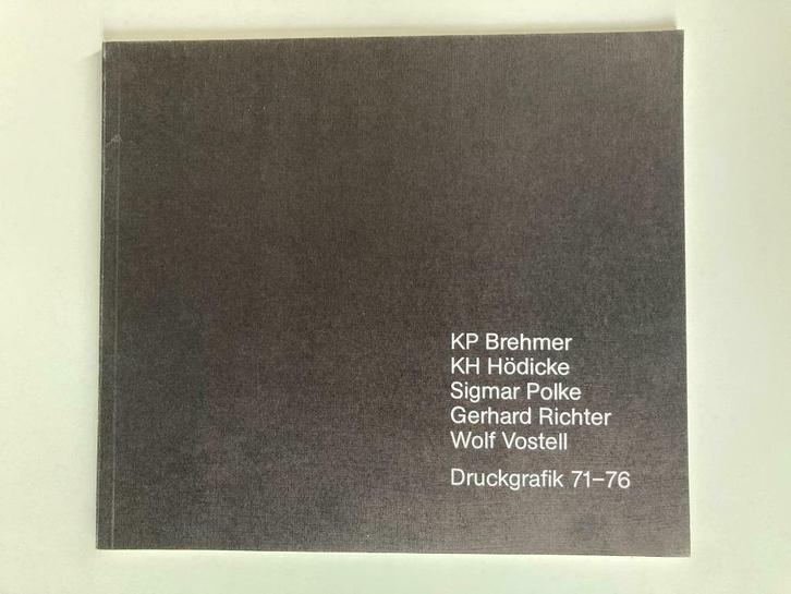 Brehmer, Hödicke, Polke, Richter, Vostell - Druckgrafik, Boeken, Kunst en Cultuur | Beeldend, Ophalen of Verzenden