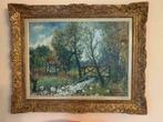 Tableau Paysage - signé René CLAROT, Ophalen