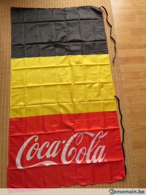 drapeau tifo cape coca cola drapeau belge, Diversen, Vlaggen en Wimpels, Ophalen