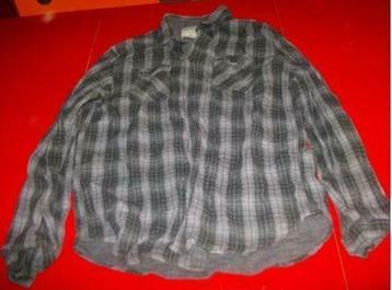 [1217]chemise angelo litrico grand, Gris, Angelo Litrico, Taille 52/54 (L), Porté
