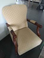 Antieke fauteuil in prima staat!, Comme neuf, Enlèvement, Tissus, Fauteuil