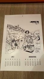 Dirk stallaert illustratie uit kalender A4 formaat, Verzamelen, Stripfiguren, Ophalen of Verzenden, Nieuw