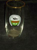 Bierglas.Jockey Ale.Geve. D 125, Collections, Marques de bière, Autres marques, Utilisé, Enlèvement ou Envoi, Verre ou Verres