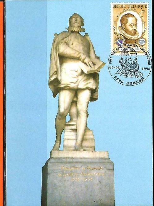 België 1998 Maxikaart OBP MK 2776, Postzegels en Munten, Postzegels | Europa | België, Postfris, 1e dag stempel, Overig, Met stempel