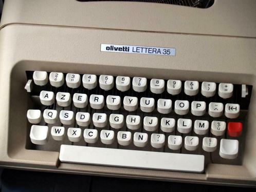 Machine à écrire Olivetti Lettera 35, Antiek en Kunst, Antiek | Kantoor en Zakelijk, Ophalen of Verzenden