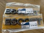 Ford escort logo, emblème 6181447, Nieuw, Achter, Ford