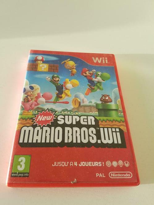Wii super mario bros wii, Consoles de jeu & Jeux vidéo, Jeux | Nintendo Wii, Utilisé, Enlèvement ou Envoi