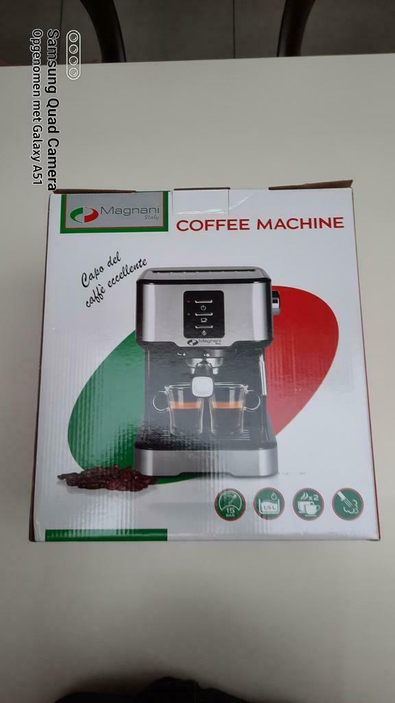 Magnani italy expresso machine, Elektronische apparatuur, Koffiemachine-accessoires, Nieuw, Ophalen of Verzenden