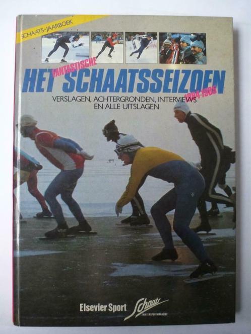 Schaatsjaarboek: het schaatsseizoen 1984-1985 Elsevier Sport, Boeken, Sportboeken, Gelezen, Wintersport, Ophalen of Verzenden