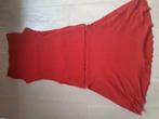 Rood ensemble (t-shirt, rok én kleedje) van FRAGILE, Ophalen, Fragile, Jurk, Gedragen