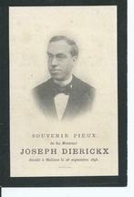 RP Joseph Dierickx 1833-1893, Collections, Images pieuses & Faire-part, Envoi