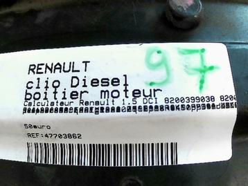 Boitier moteur Renault Clio 1.5 DCI 8200399038 (97), Autos : Pièces & Accessoires, Enlèvement ou Envoi, Utilisé, Renault