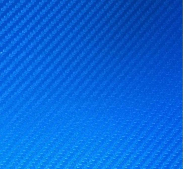 Nieuw : Metallic Blauw Carbon Wrap Folie CA-600 Ultimate, Auto diversen, Tuning en Styling, Verzenden