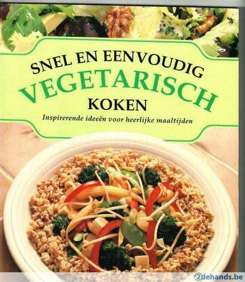 Snel en eenvoudig vegetarisch koken  Anna Vesting 112 blz, Livres, Livres de cuisine, Neuf