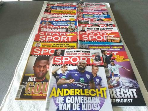 14X Sport voetbal magazine - jaar 2014, Boeken, Tijdschriften en Kranten, Zo goed als nieuw, Sport en Vrije tijd, Ophalen of Verzenden