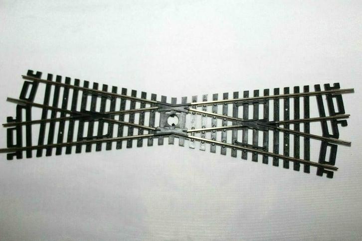 3039 Lima HO - 1 x KRUISPUNT/CROISEMENT/CROSS POINT, Hobby en Vrije tijd, Modeltreinen | H0, Gebruikt, Rails, Gelijkstroom of Wisselstroom