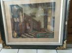 ets Geudens A, Antiek en Kunst, Kunst | Etsen en Gravures, Ophalen
