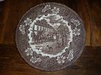 Bord Royal Tudor Ware Coaching Taverns 1828 Staffordshire, Ophalen of Verzenden