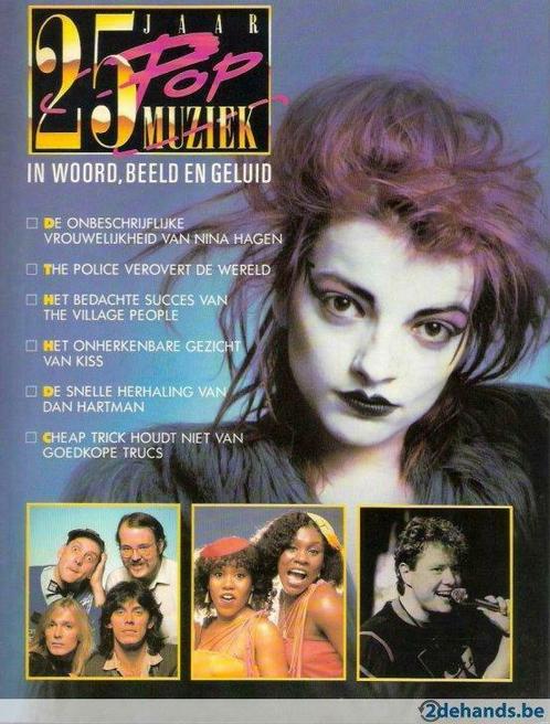 25 jaar Popmuziek 1979 in prima staat, Boeken, Muziek, Gelezen, Ophalen of Verzenden