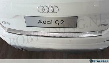 Bobtuning Rvs bumper lijst bumperbescherming Audi Q2 2016+ beschikbaar voor biedingen