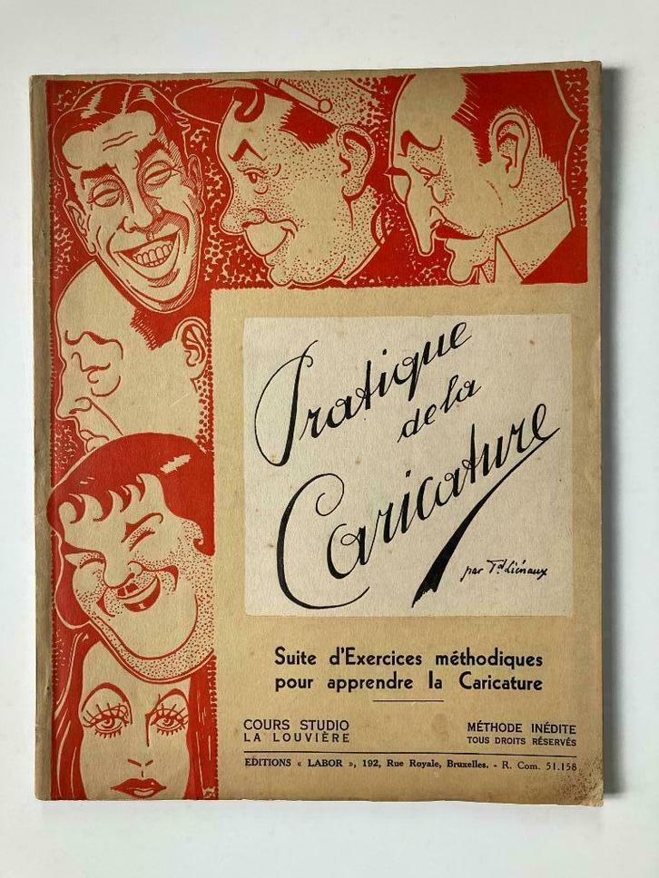 Pratique de la Caricature - Fernand Liénaux et Genly, Boeken, Kunst en Cultuur | Beeldend, Ophalen