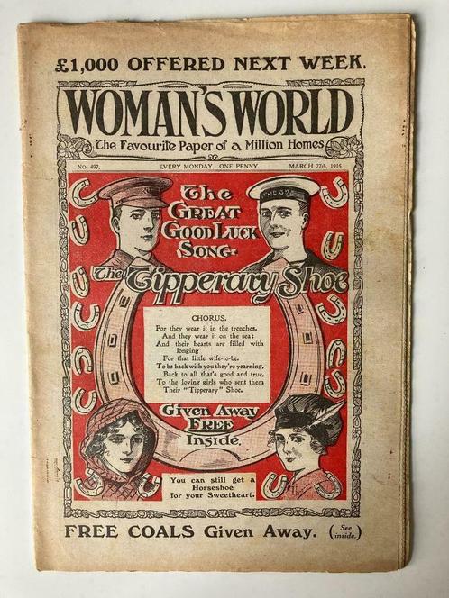 Woman's World - Engels weekblad – 1915, Antiek en Kunst, Antiek | Boeken en Manuscripten, Ophalen of Verzenden