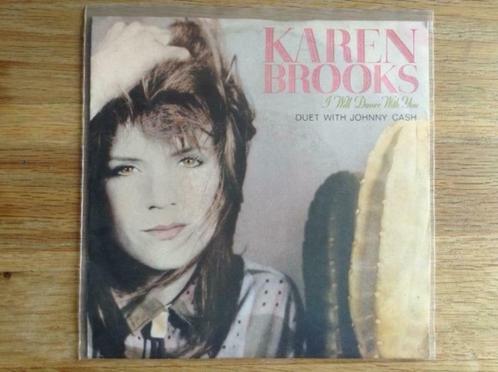 single karen brooks duet with johnny cash, Cd's en Dvd's, Vinyl Singles, Single, Jazz en Blues, 7 inch, Ophalen of Verzenden