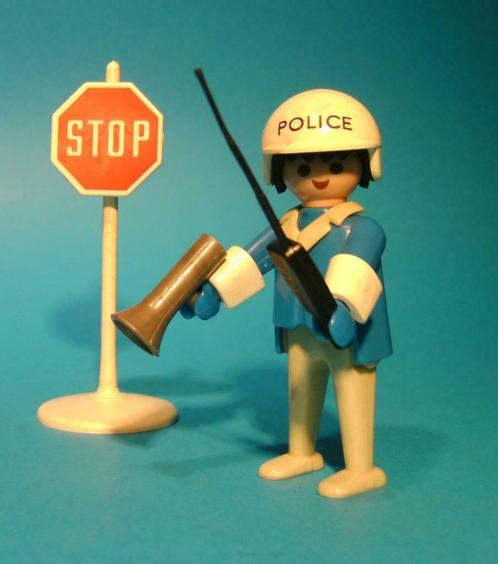 PLAYMOBIL - Politie agent - Vintage - 1 Klicky -, Kinderen en Baby's, Speelgoed | Playmobil, Ophalen of Verzenden