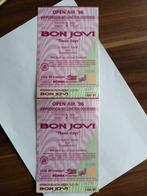 Collector items 2 Ingangtickets" Bon Jovi " Oostende '96, Verzamelen, Ophalen of Verzenden, Zo goed als nieuw, Foto of Kaart