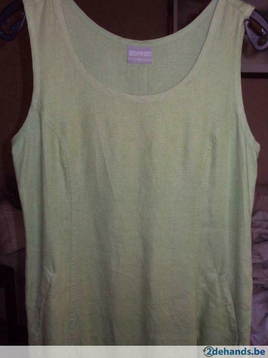 Dameskleedje Esprit, Kleding | Dames, Jurken, Gedragen, Maat 38/40 (M), Groen, Ophalen of Verzenden