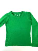 Groene longsleeve CKs mt 122/128, Gebruikt, Meisje, Ophalen of Verzenden, CKS